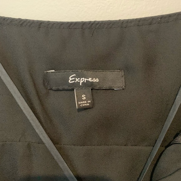 Black silk floral dress - Picture 11 of 12